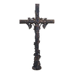 Cast Iron Crucifix
