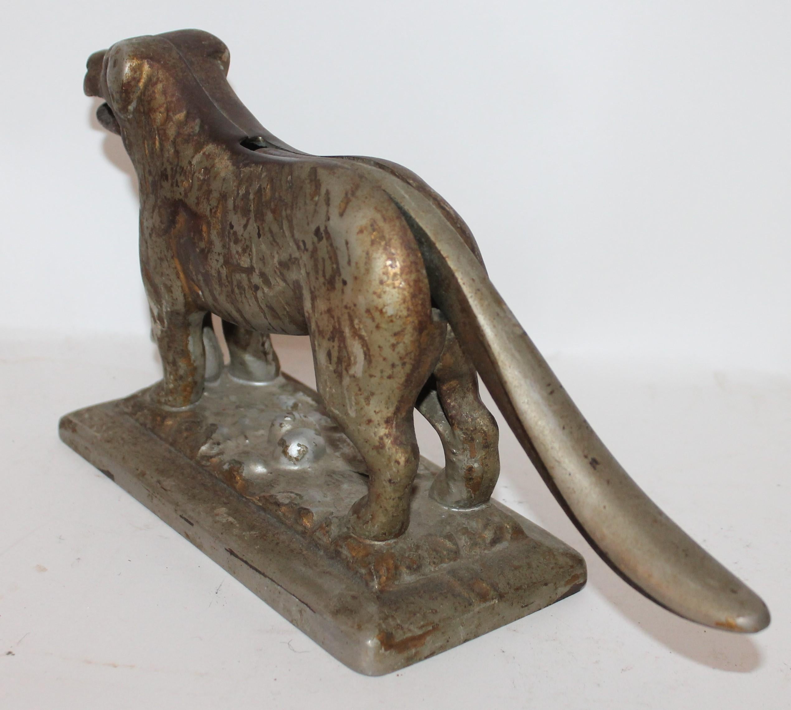 vintage cast iron dog nutcracker