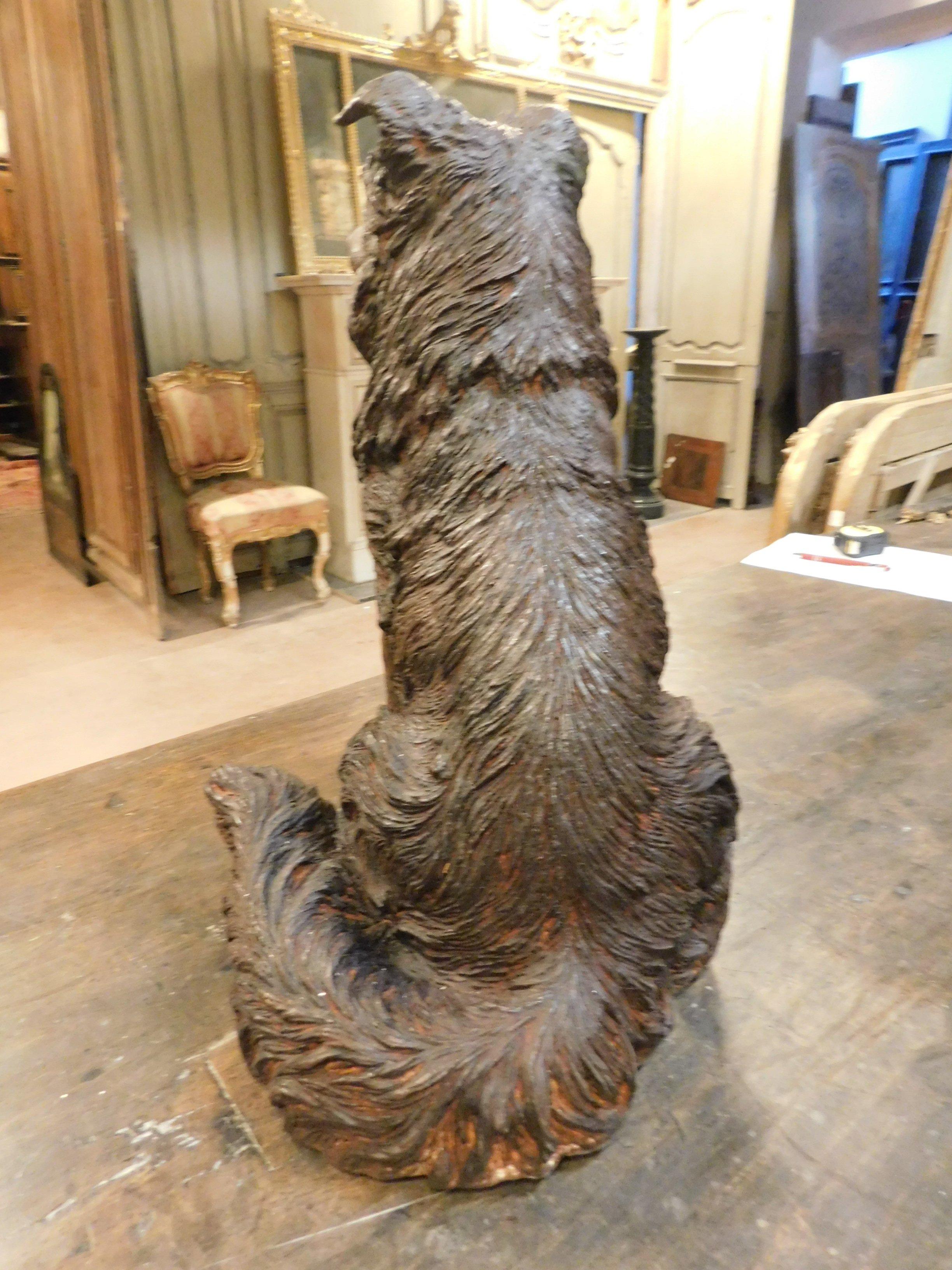 Cast Iron Dog Sculpture, 20th Century, Italy 1