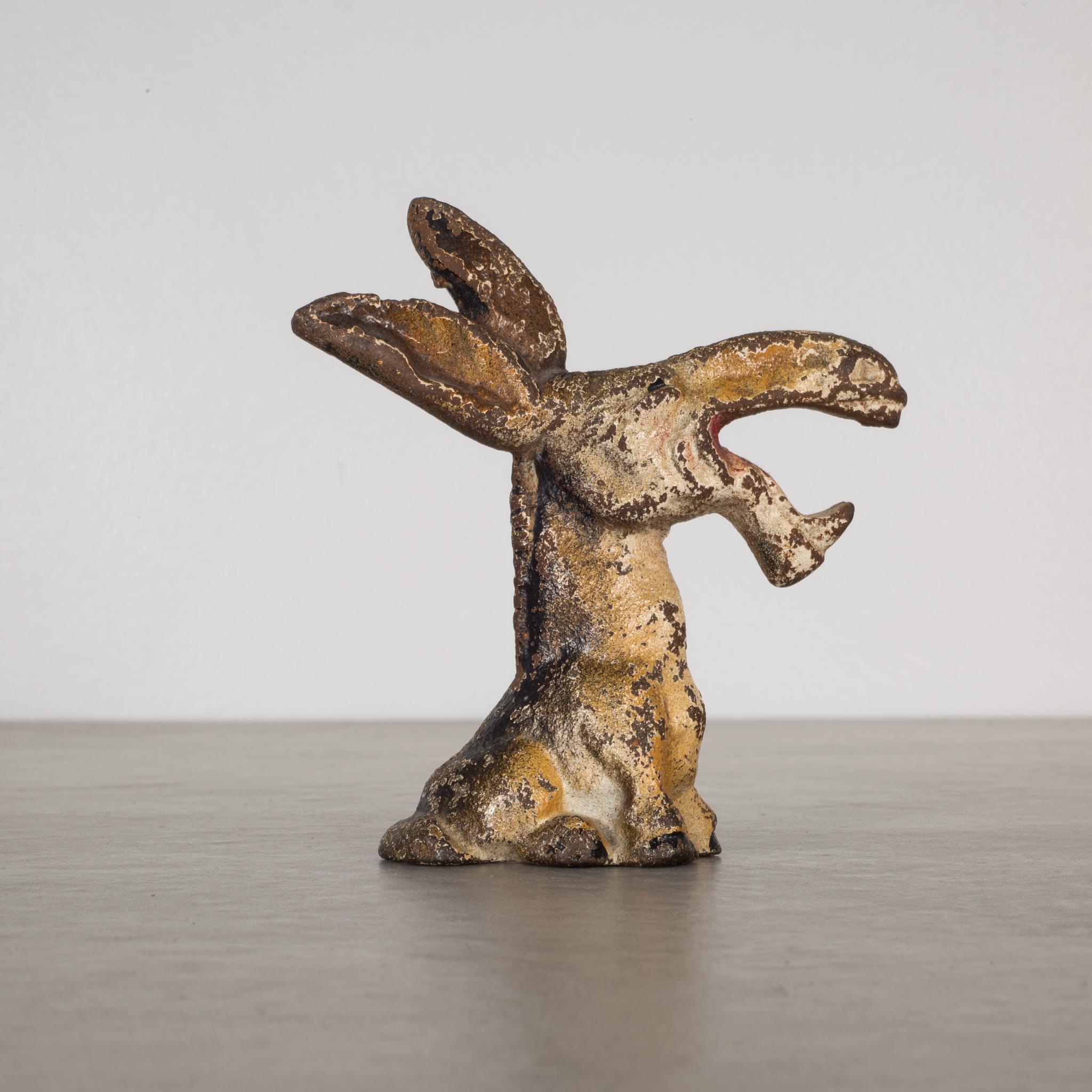 American Cast Iron Donkey Bottle Opener by Hubley, circa 1930