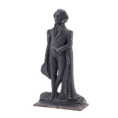 Cast iron doorstop figure of George Washington, c. 1800's