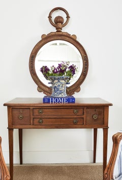 Cast Iron Double Sided Watchmaker Jeweler Trade Sign Mirror