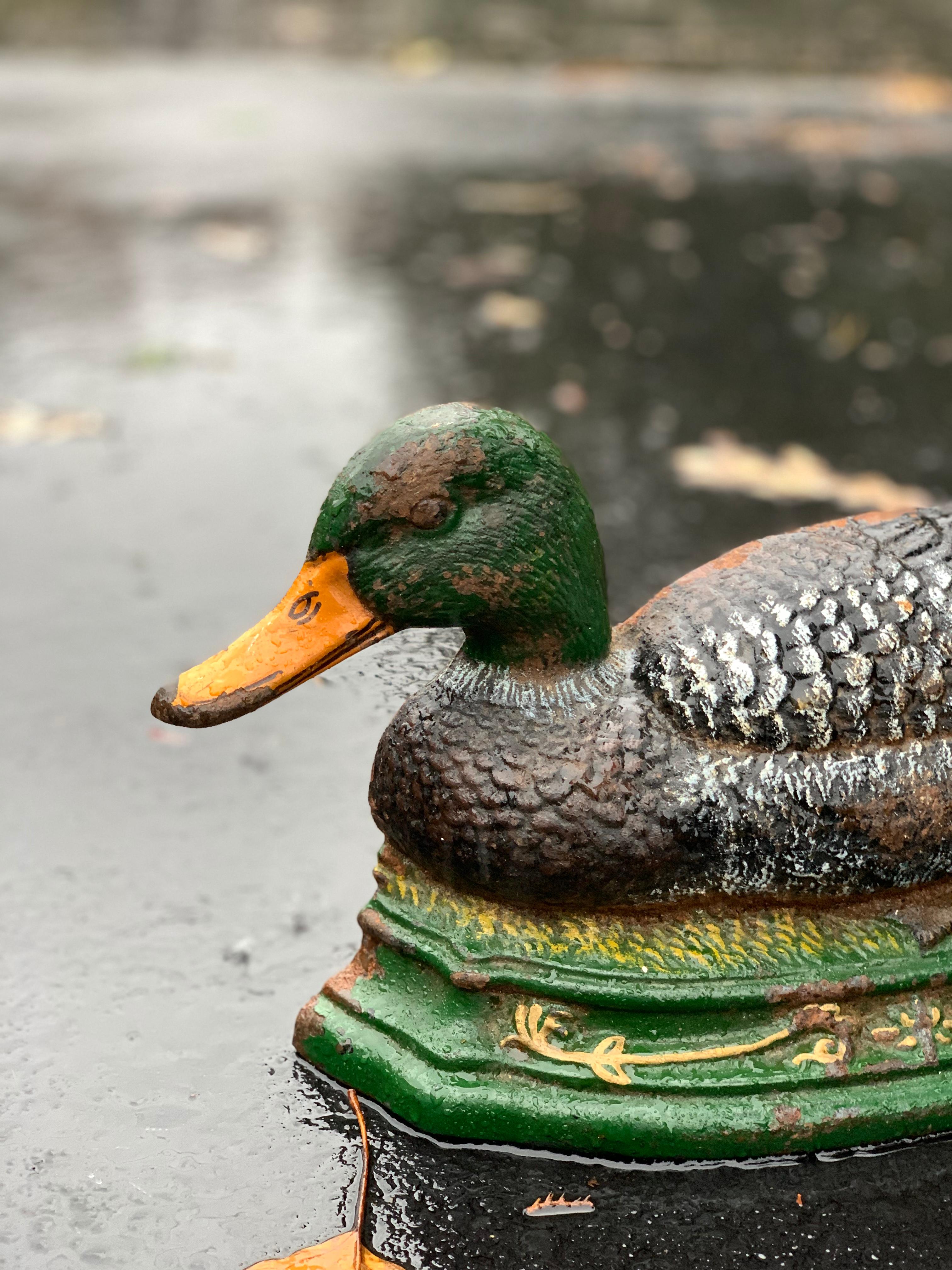Cast Iron Duck Door Stopper 4