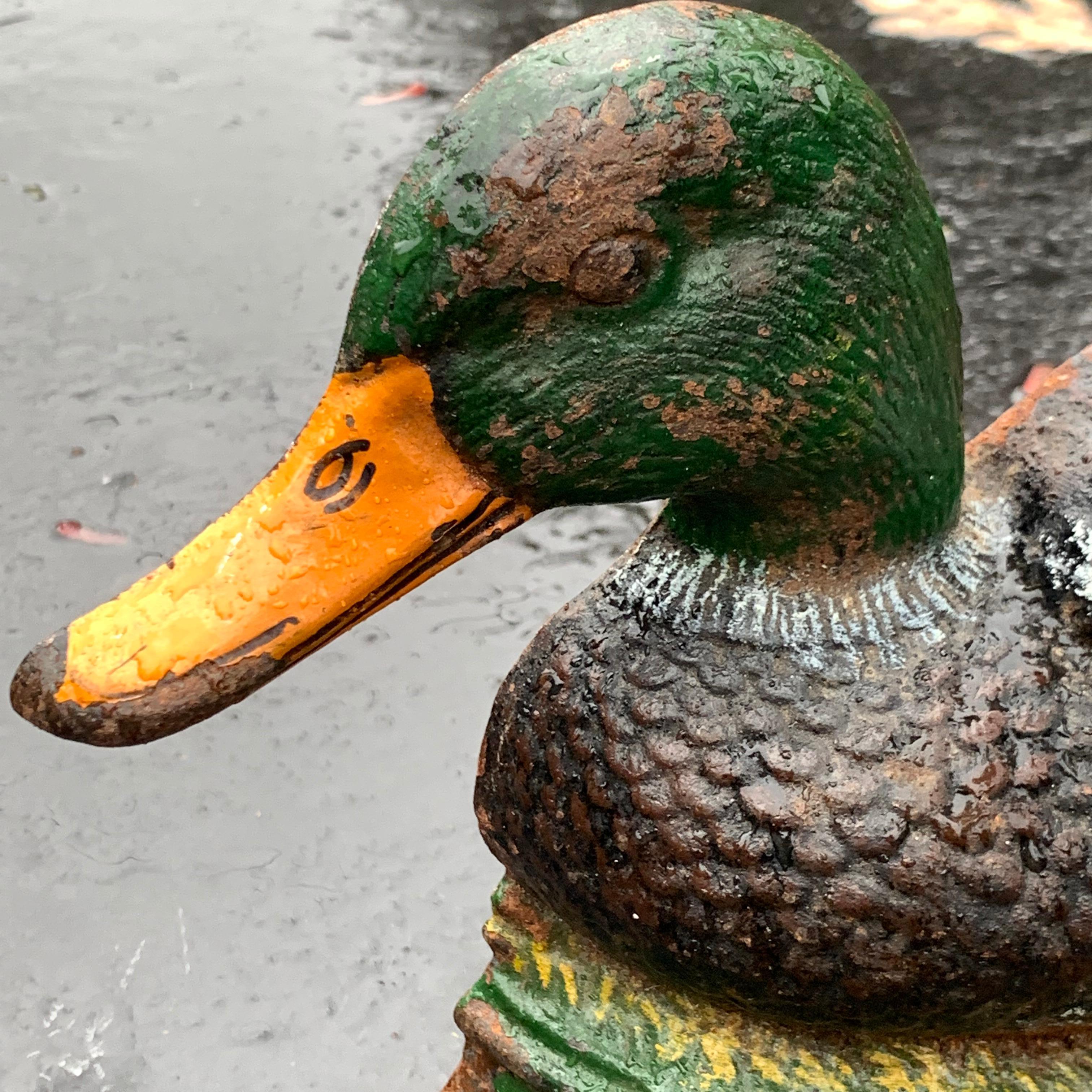 Cast Iron Duck Door Stopper 1