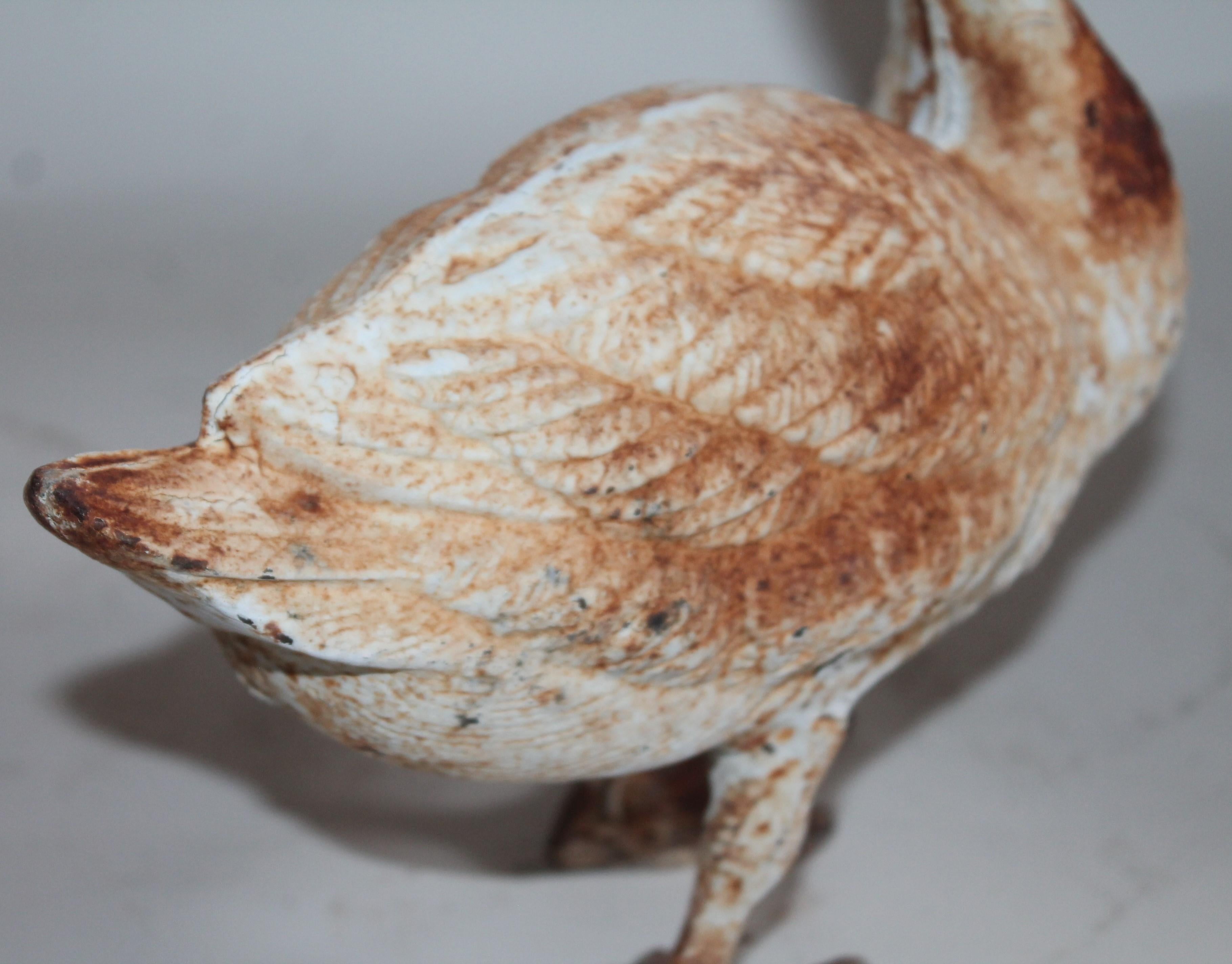 Country Cast Iron Duck, Early 20th Century
