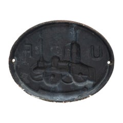 Cast Iron Fire Engine Fire Marker