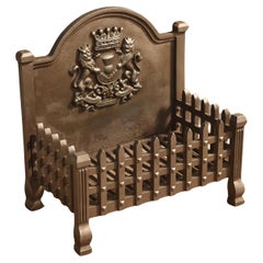 Antique Cast iron fire grate