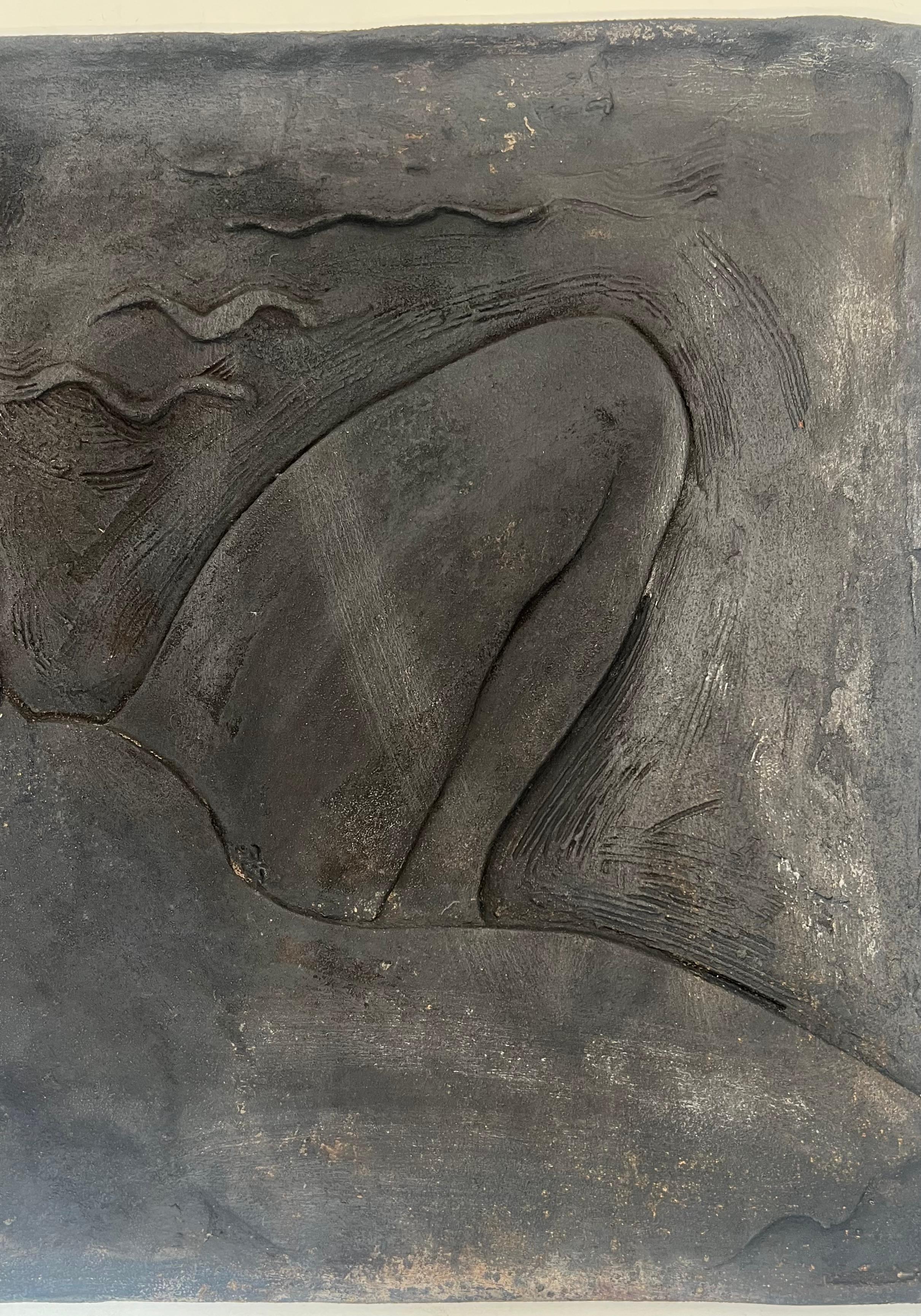 Piantana in ghisa raffigurante una donna nuda firmata Bonnefoit, 1987 in vendita 2