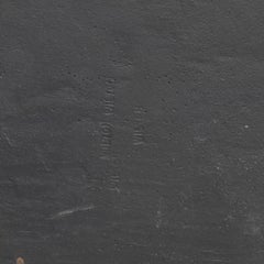 Cast Iron Fireman Fire Marker