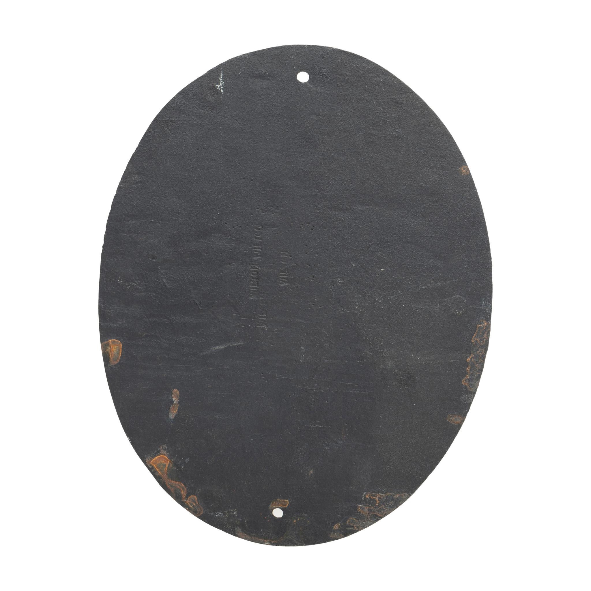 American Cast Iron Fireman Fire Marker For Sale