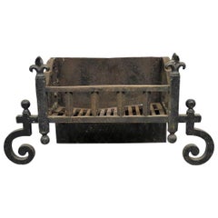 Cast Iron Fireplace Grate Box
