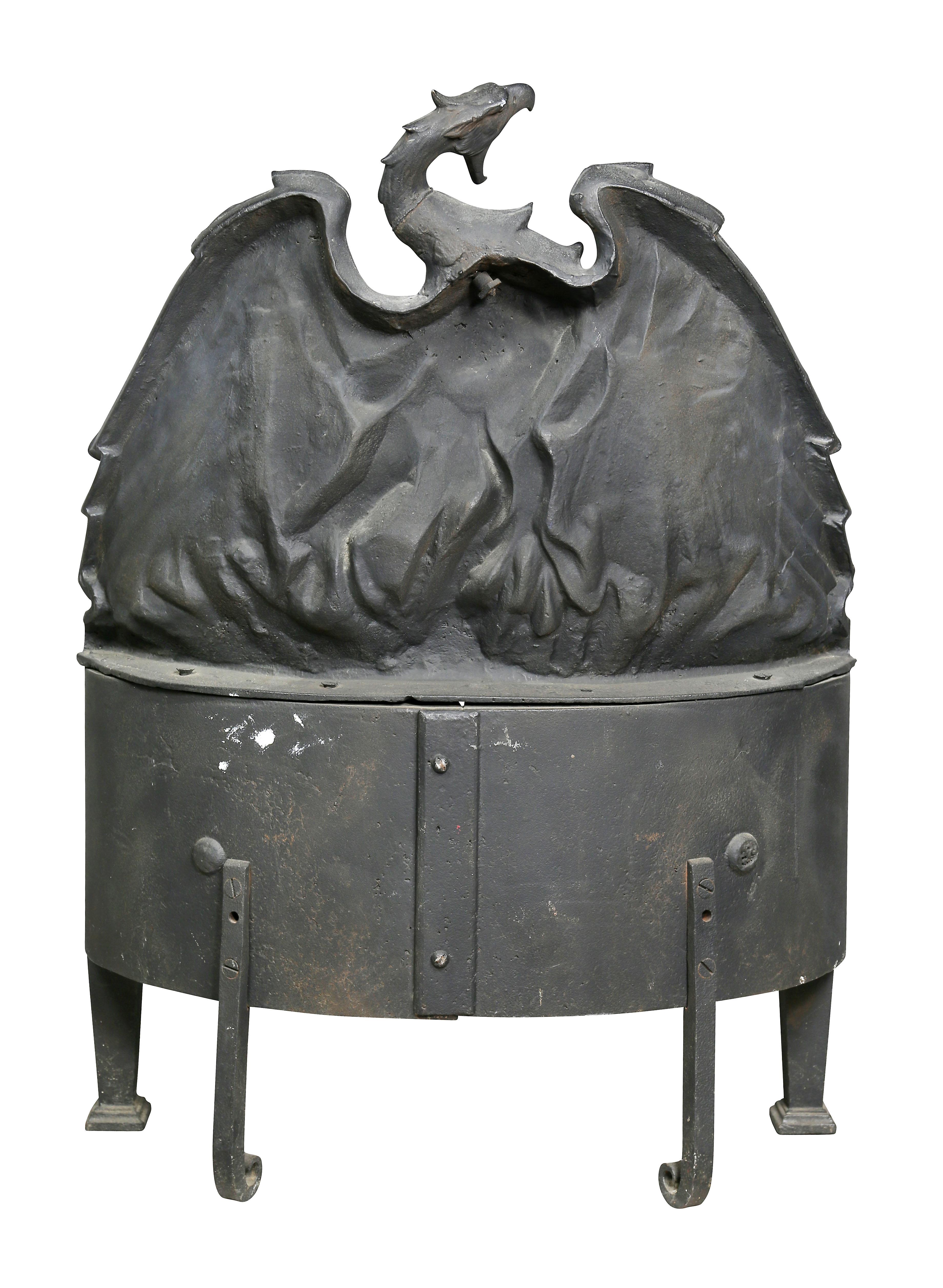 Cast Iron Fireplace Grate 4