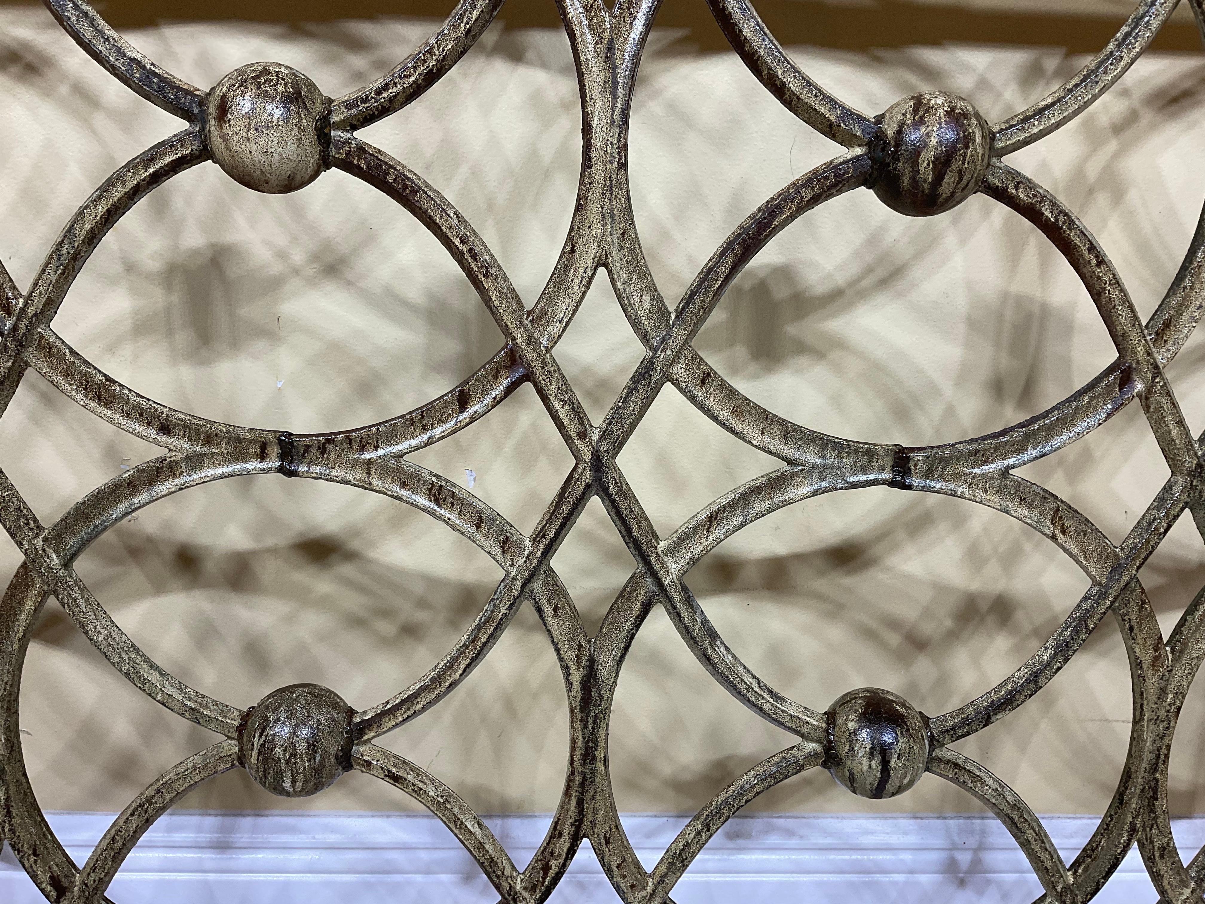 Cast Iron Fireplace Screen 1