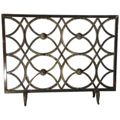 Cast Iron Fireplace Screen