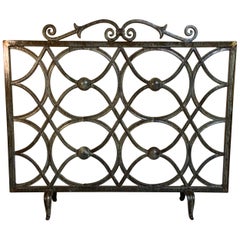 Cast Iron Fireplace Screen