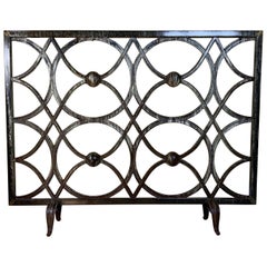 Cast Iron Fireplace Screen