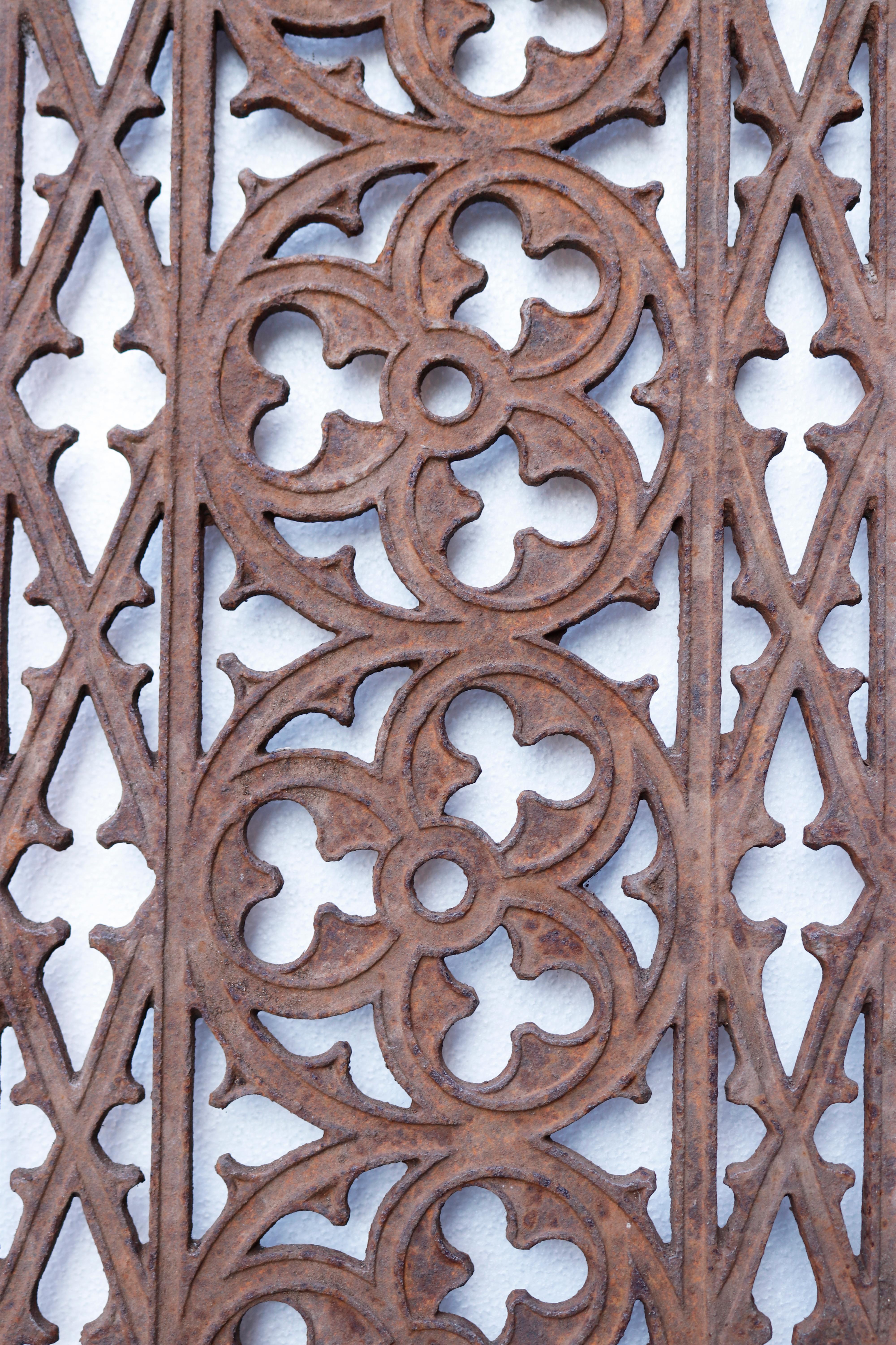 cast iron grille