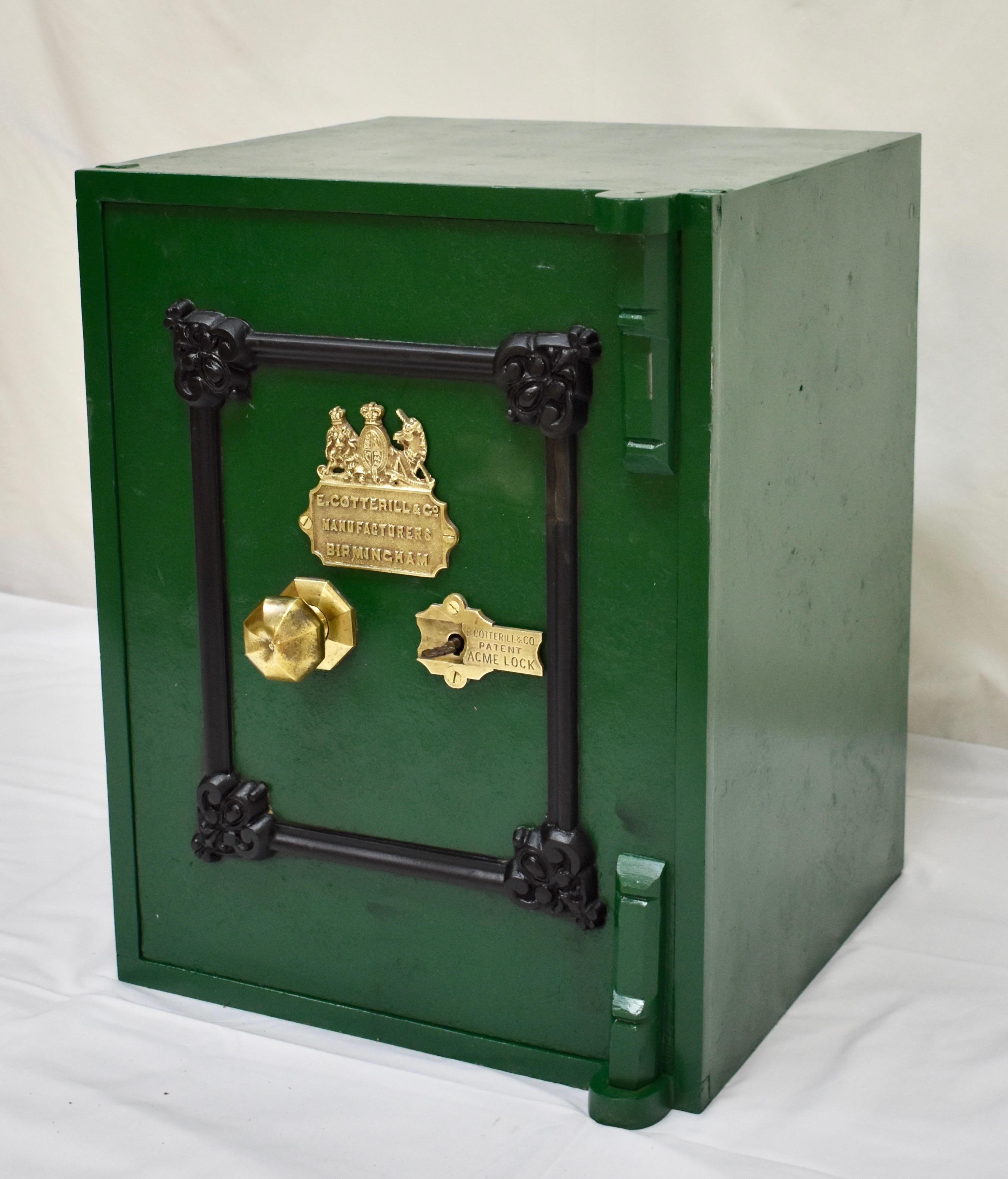 Cast Iron Floor Safe by E. Cotterill & Co., England, 1870 1