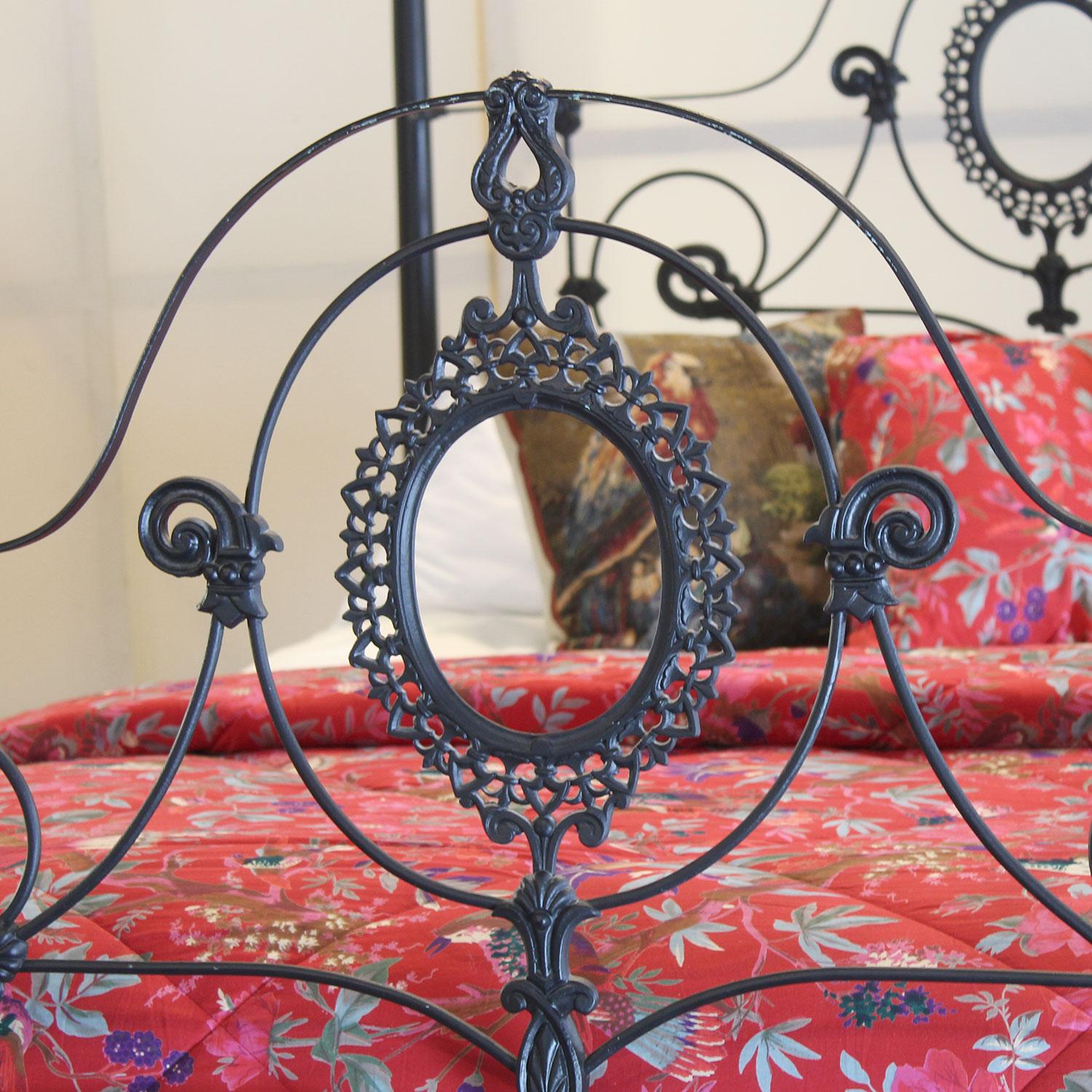 Victorian Cast Iron Four Poster Bed, M4P44