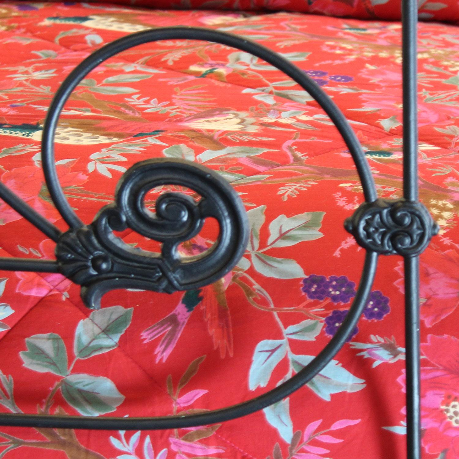 Brass Cast Iron Four Poster Bed, M4P44
