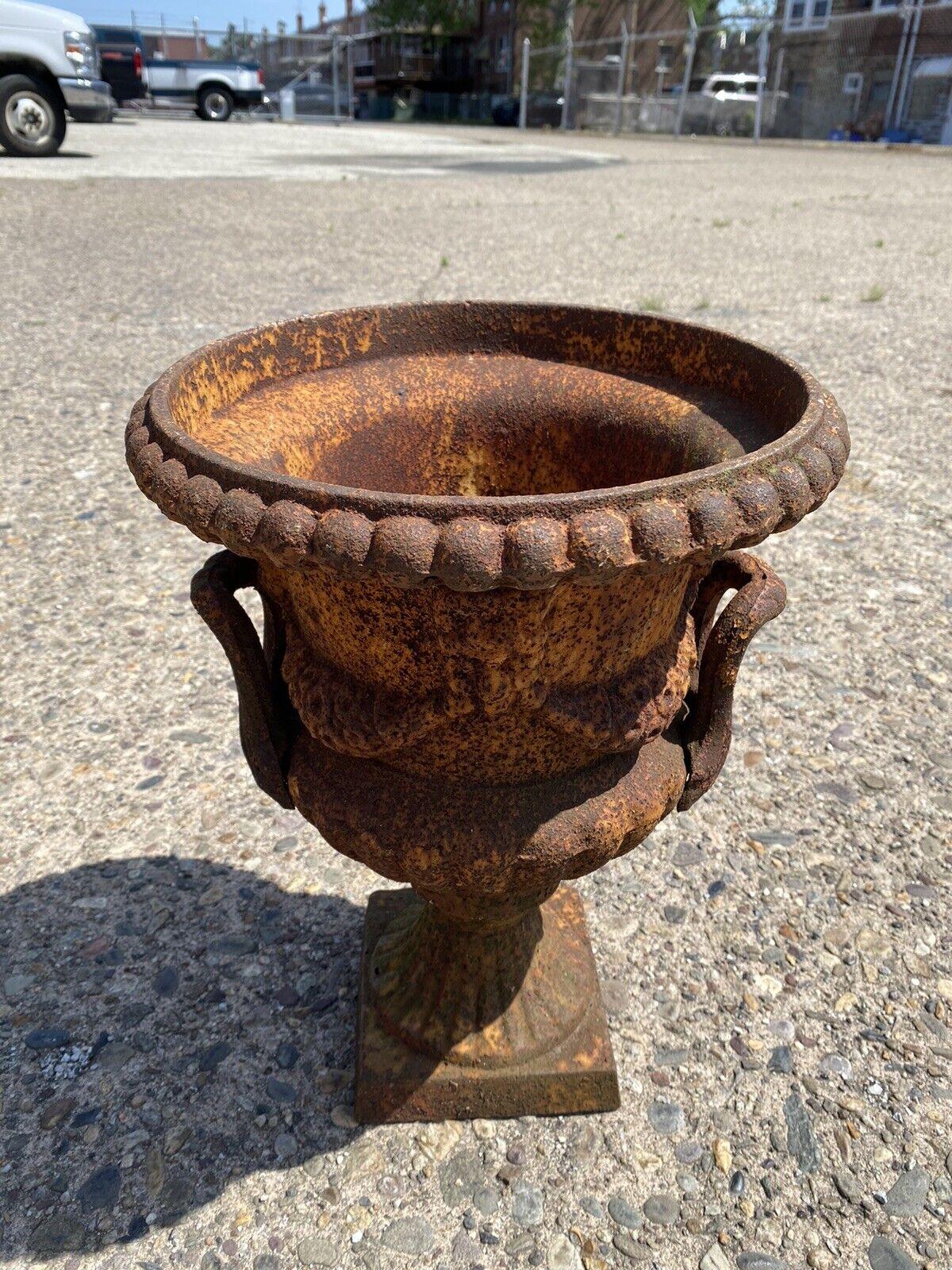 Cast iron French Classical style urn form 17