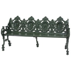 Cast Iron Garden Bench, 1880