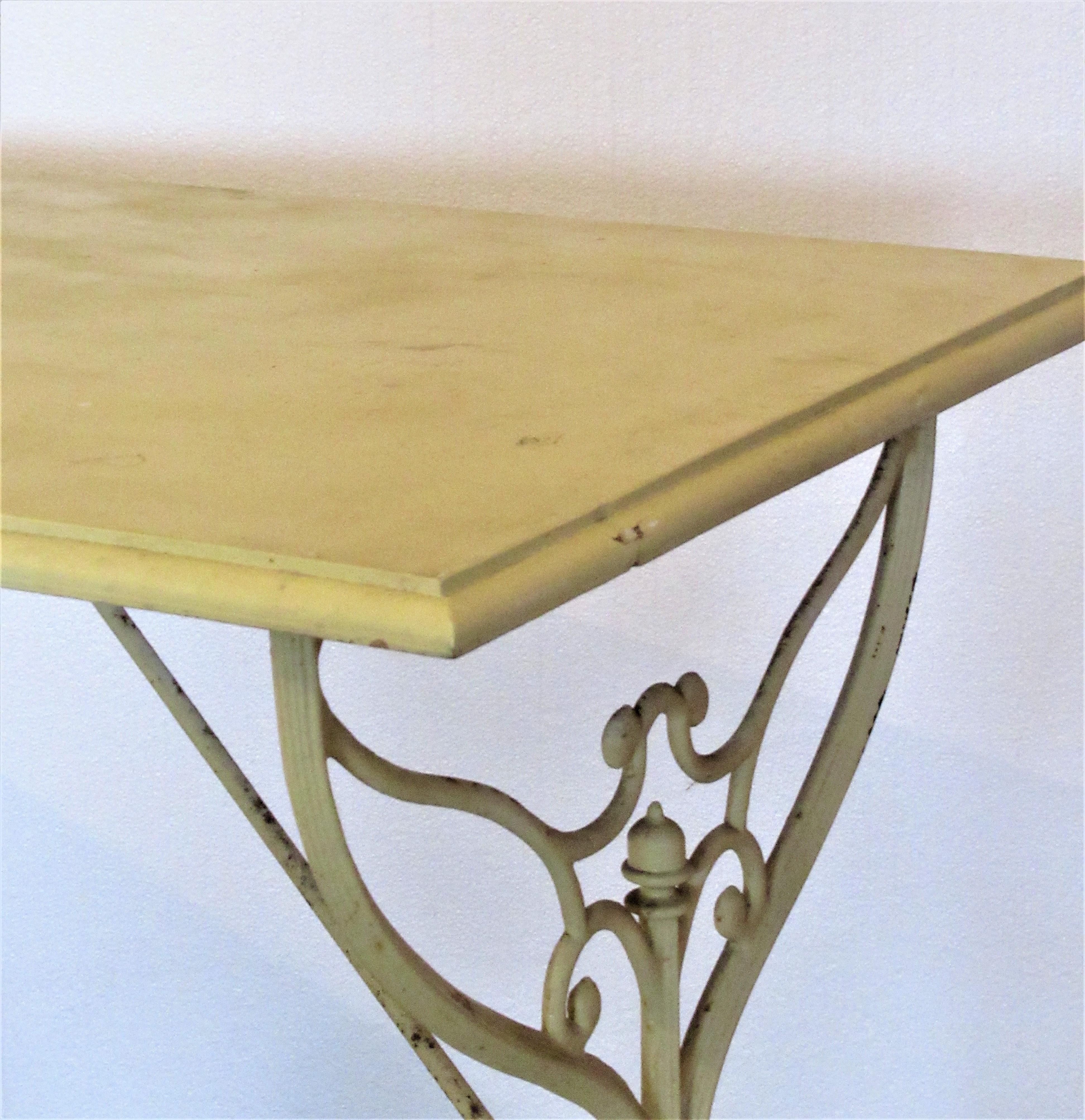 Cast Iron Garden Bistro Cafe Table 1