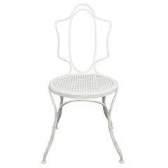 Cast Iron Garden Chair by "Les Fonderies Du Nord"
