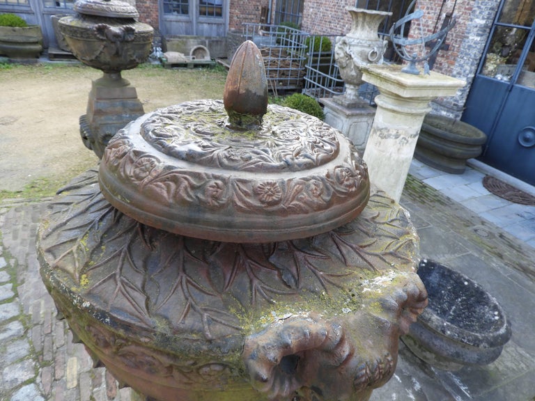 cast iron ornaments for garden
