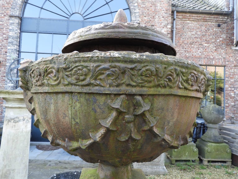 Cast Iron Garden Ornaments at 1stdibs