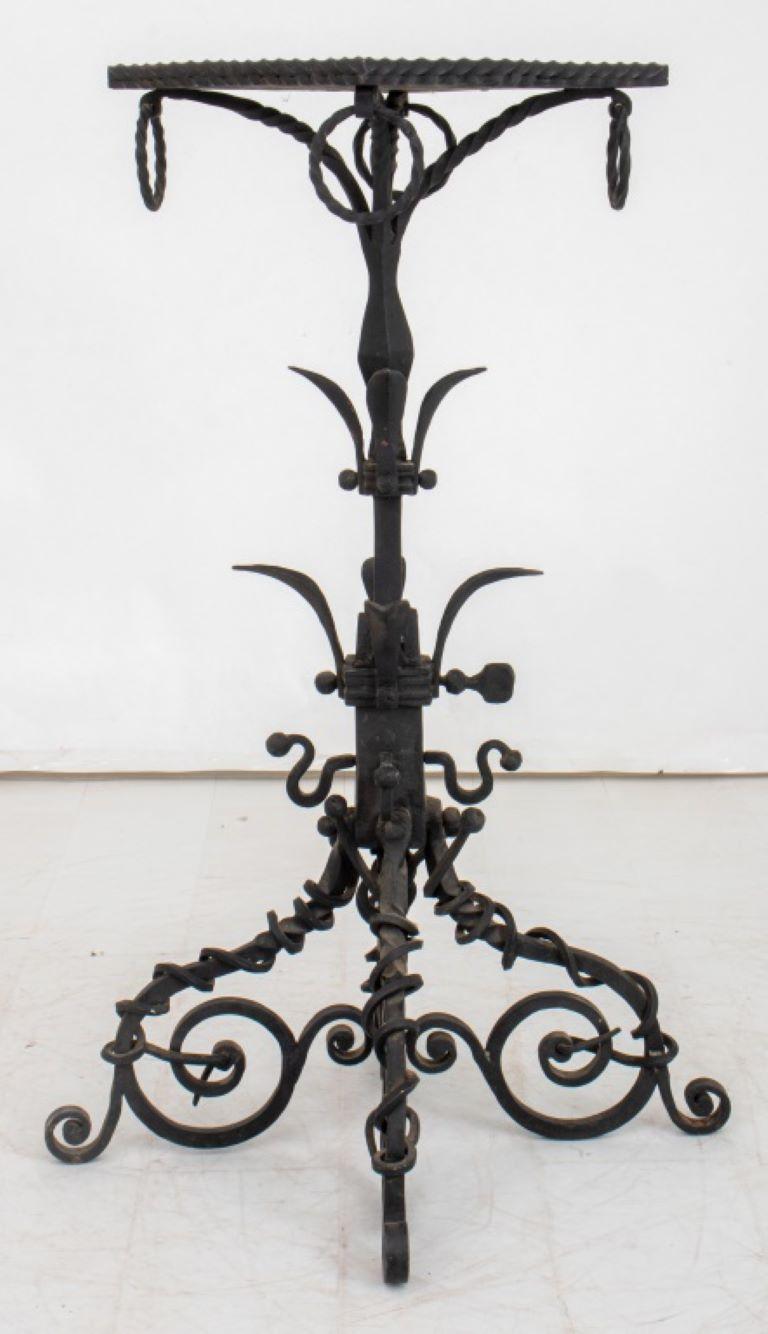 Cast Iron Garden Plant Stand Table For Sale 4