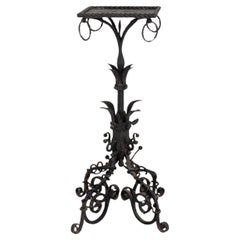 Used Cast Iron Garden Plant Stand Table