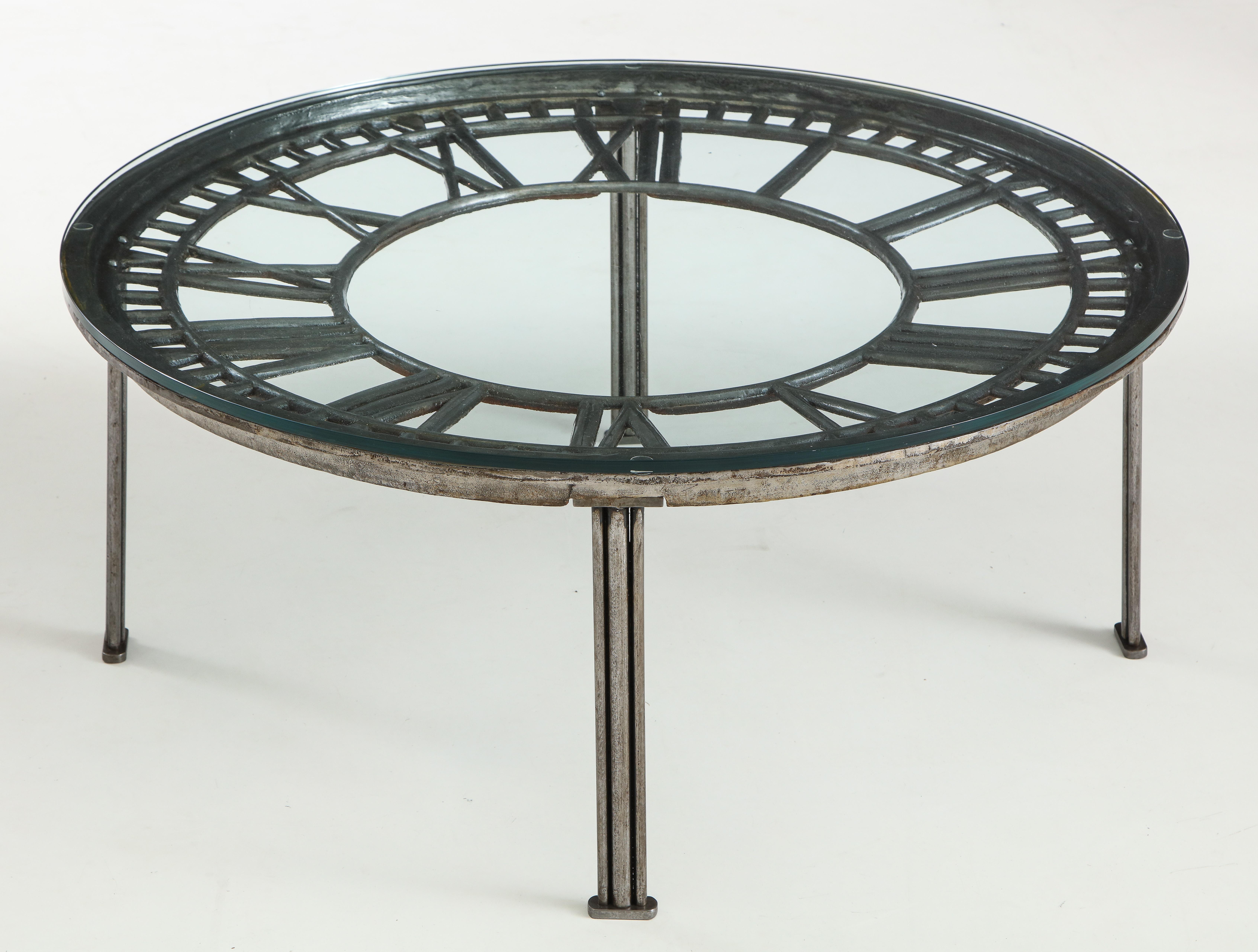 clock face coffee table