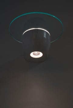 Cast Iron & Glass Wall Lamp from Italy Murano