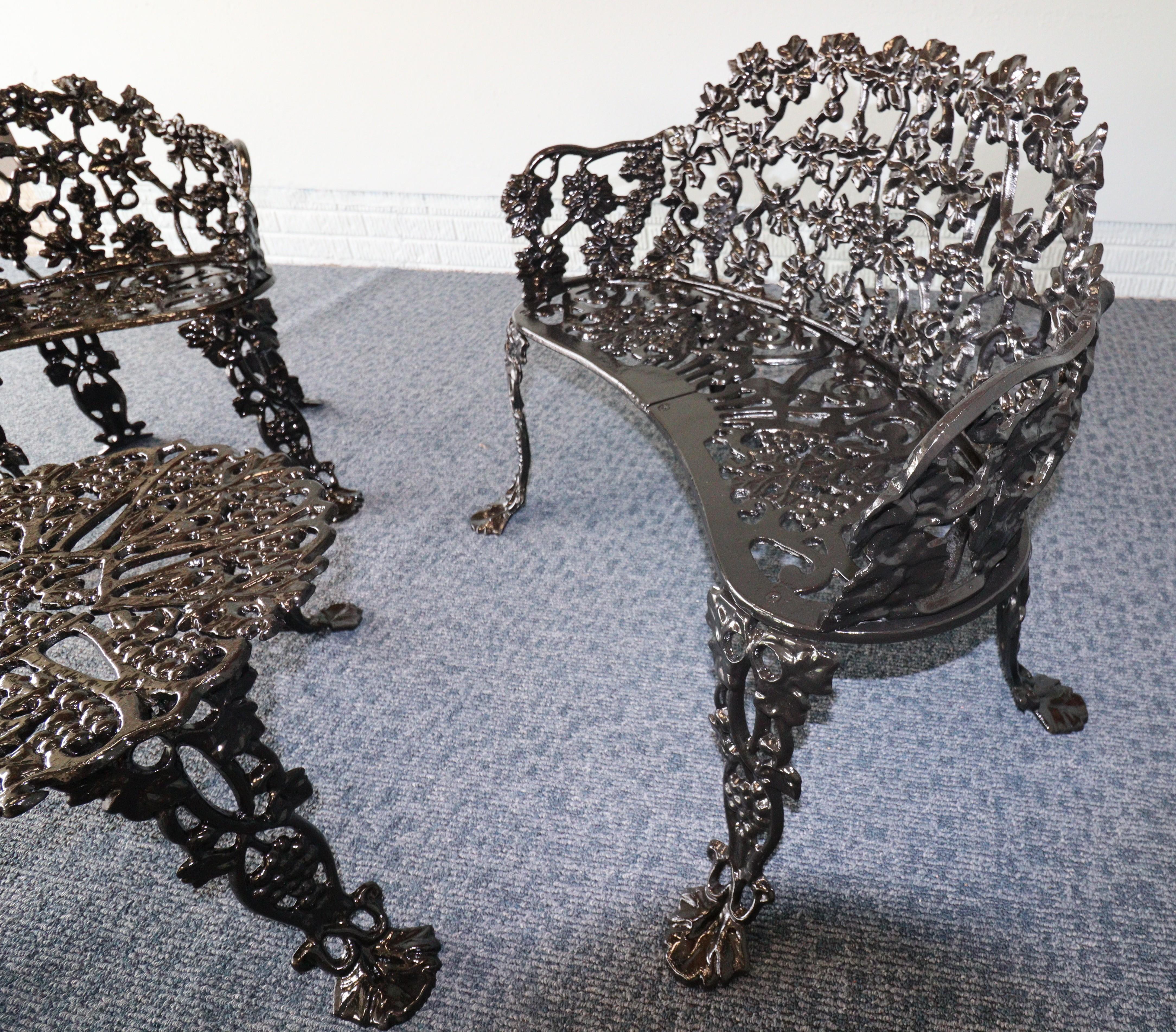 Cast Iron Grapevine Garden Set-Complete For Sale 1