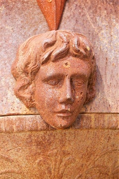 Cast Iron Grecian Urn in the Classical Style, after the Antique