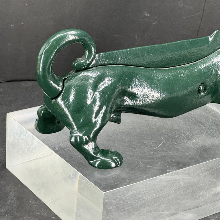 Gratte-pied En Fonte – Forme Teckel (chien) – Ancien, Occasion
