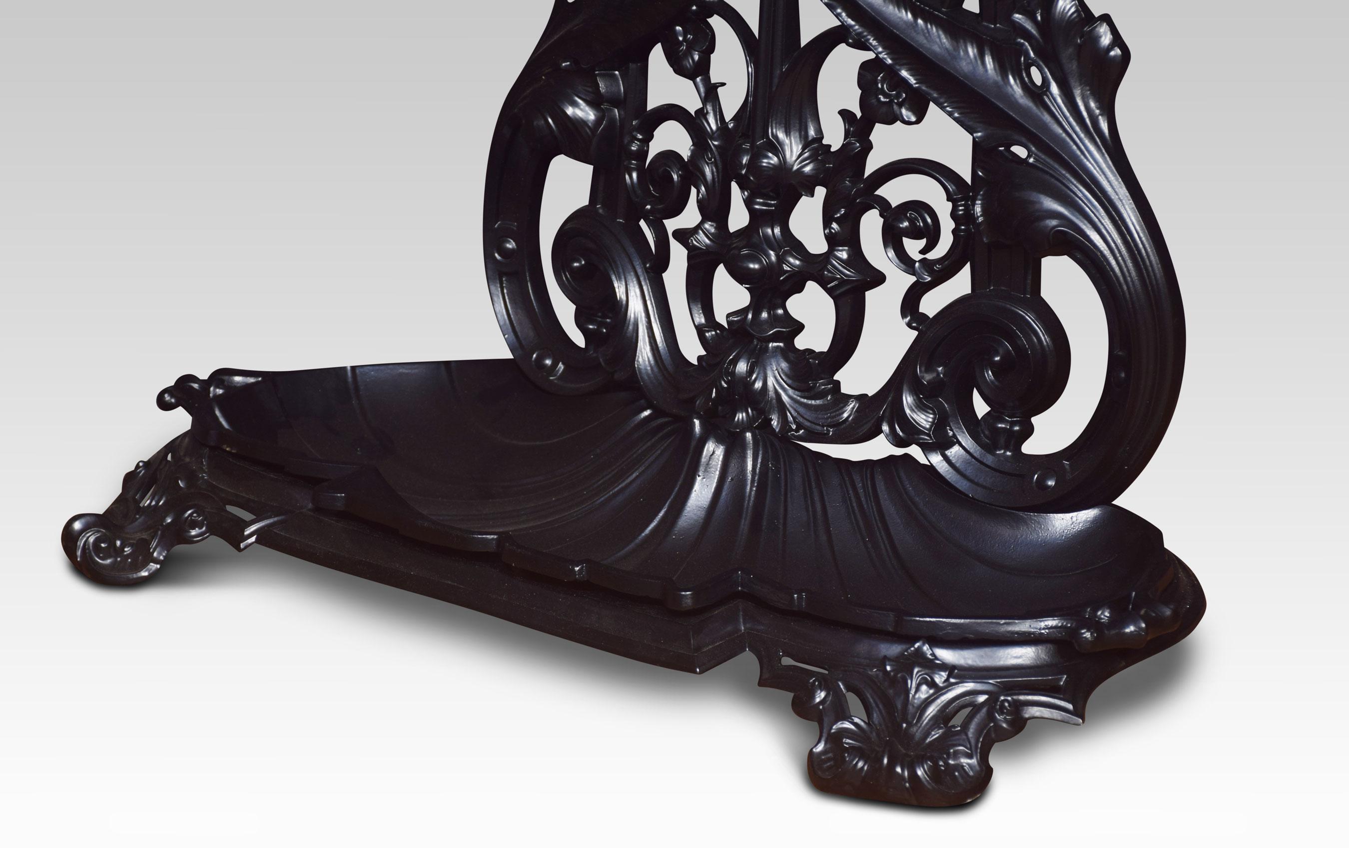 Cast Iron Hall Stand 3