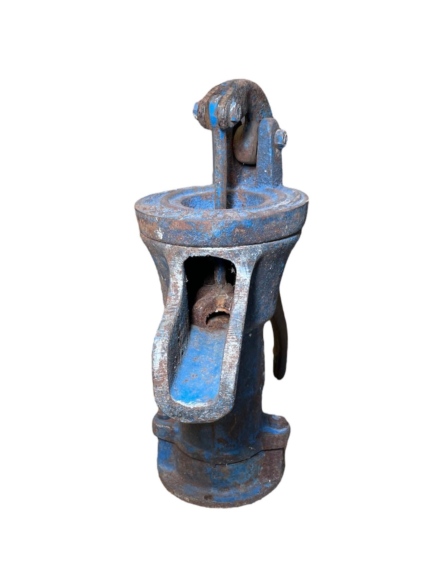 vintage cast iron water pump