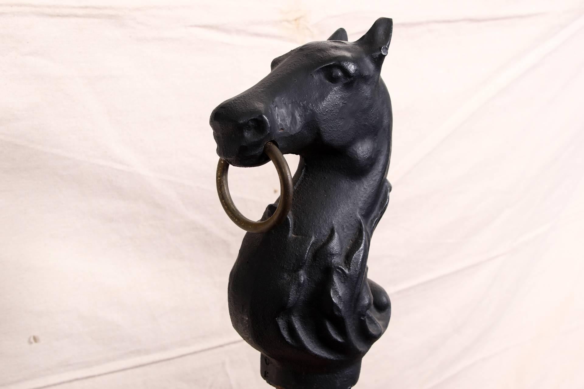 cast iron hitching post for sale