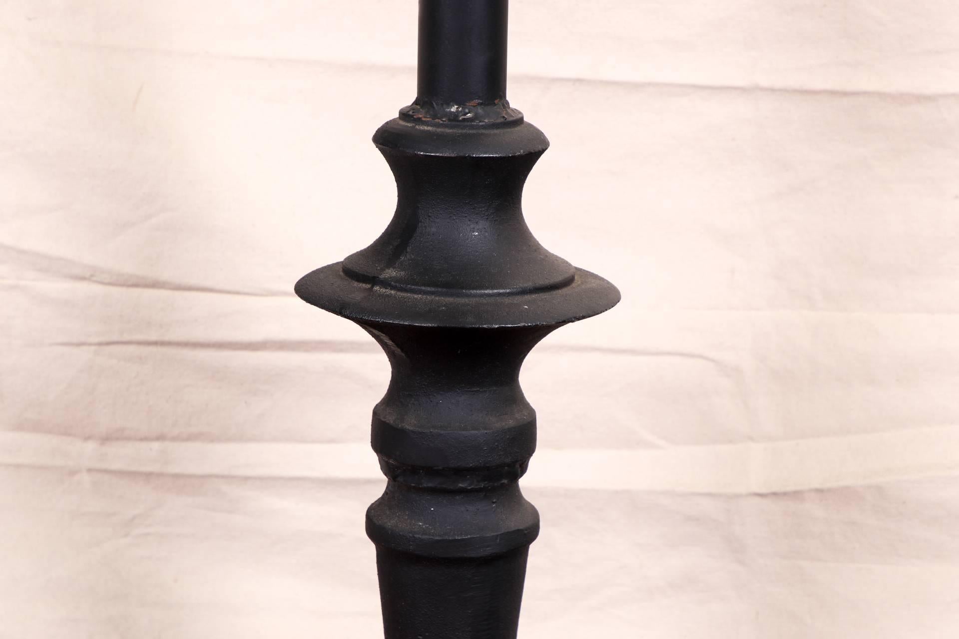 20th Century Cast Iron Hitching Post with Horse Head, 1960s