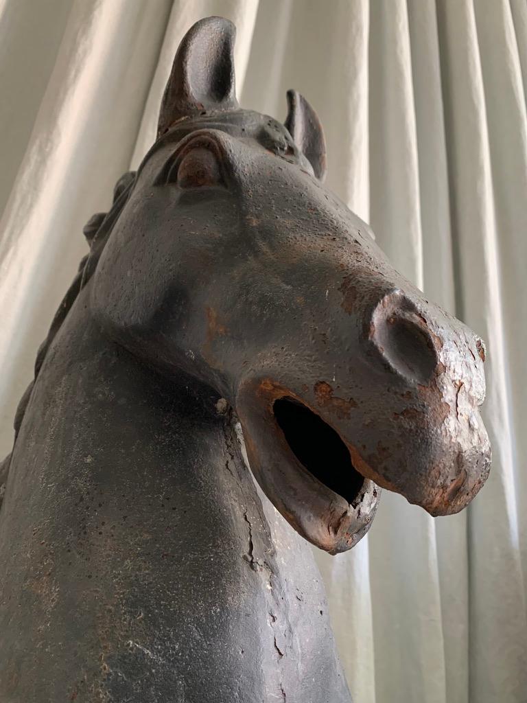 Cast Iron Horse Head For Sale 1