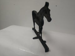 Cast Iron Horse "Hunter" Door Stop, circa 1949