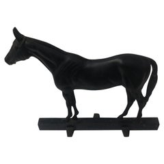 Cast Iron Horse "Hunter" Door Stop, circa 1949