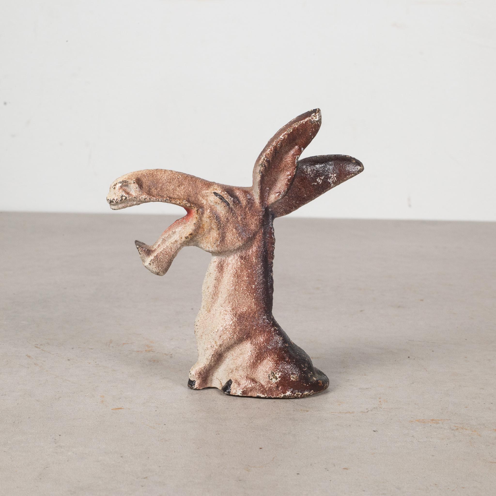 American Cast Iron Hubley Donkey Bottle Opener, circa 1940