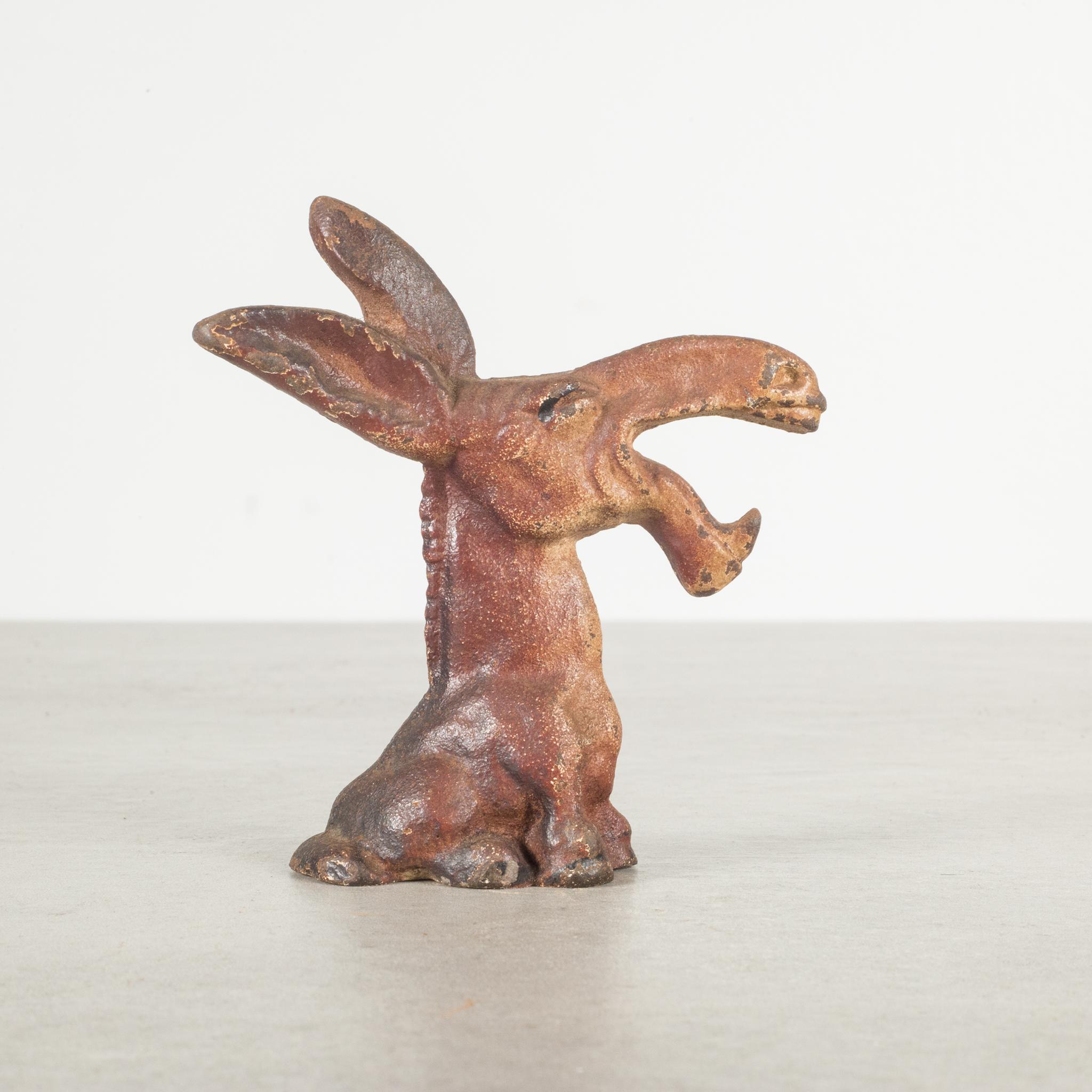 American Cast Iron Hubley Donkey Bottle Opener, circa 1940