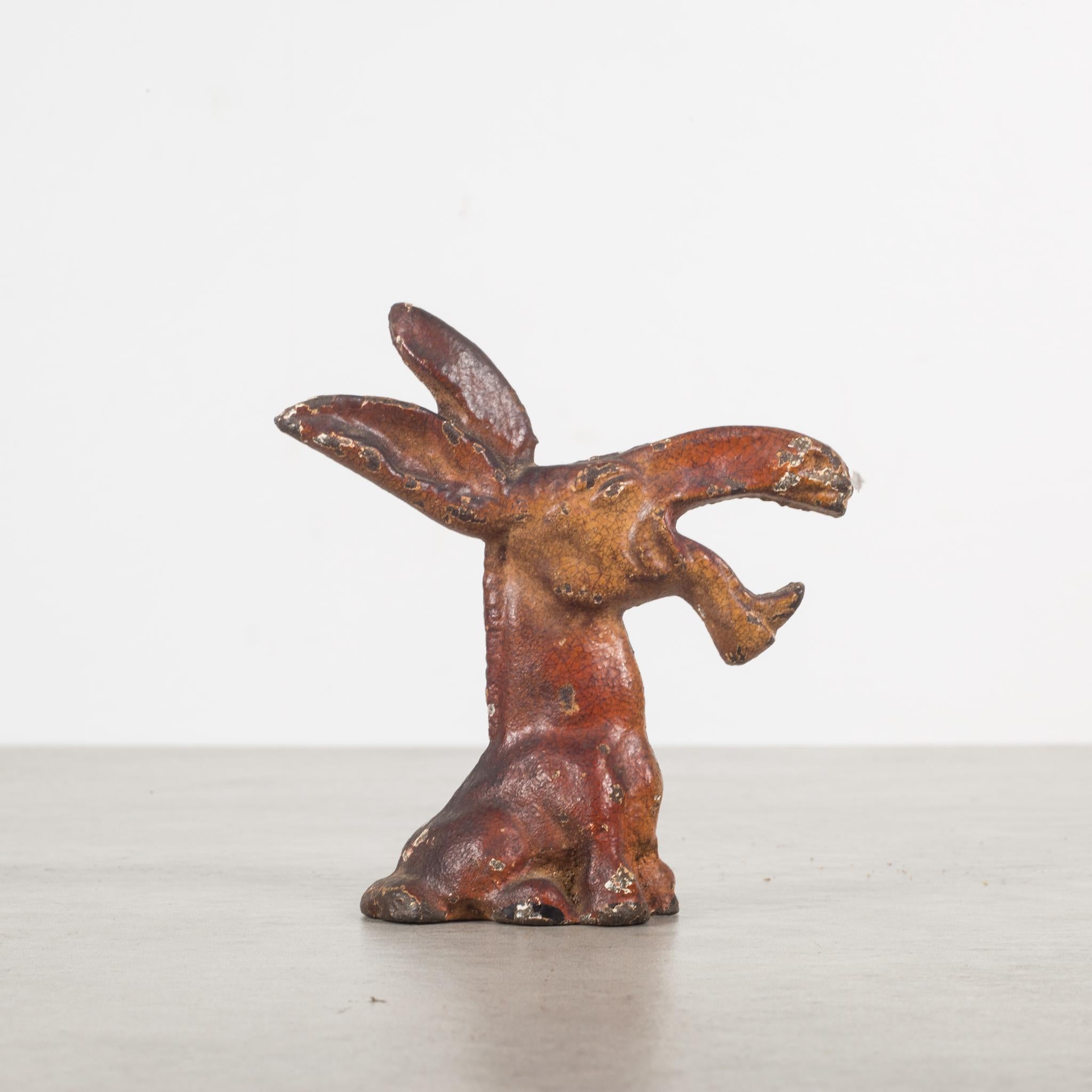 Industrial Cast Iron Hubley Donkey Bottle Opener, circa 1940