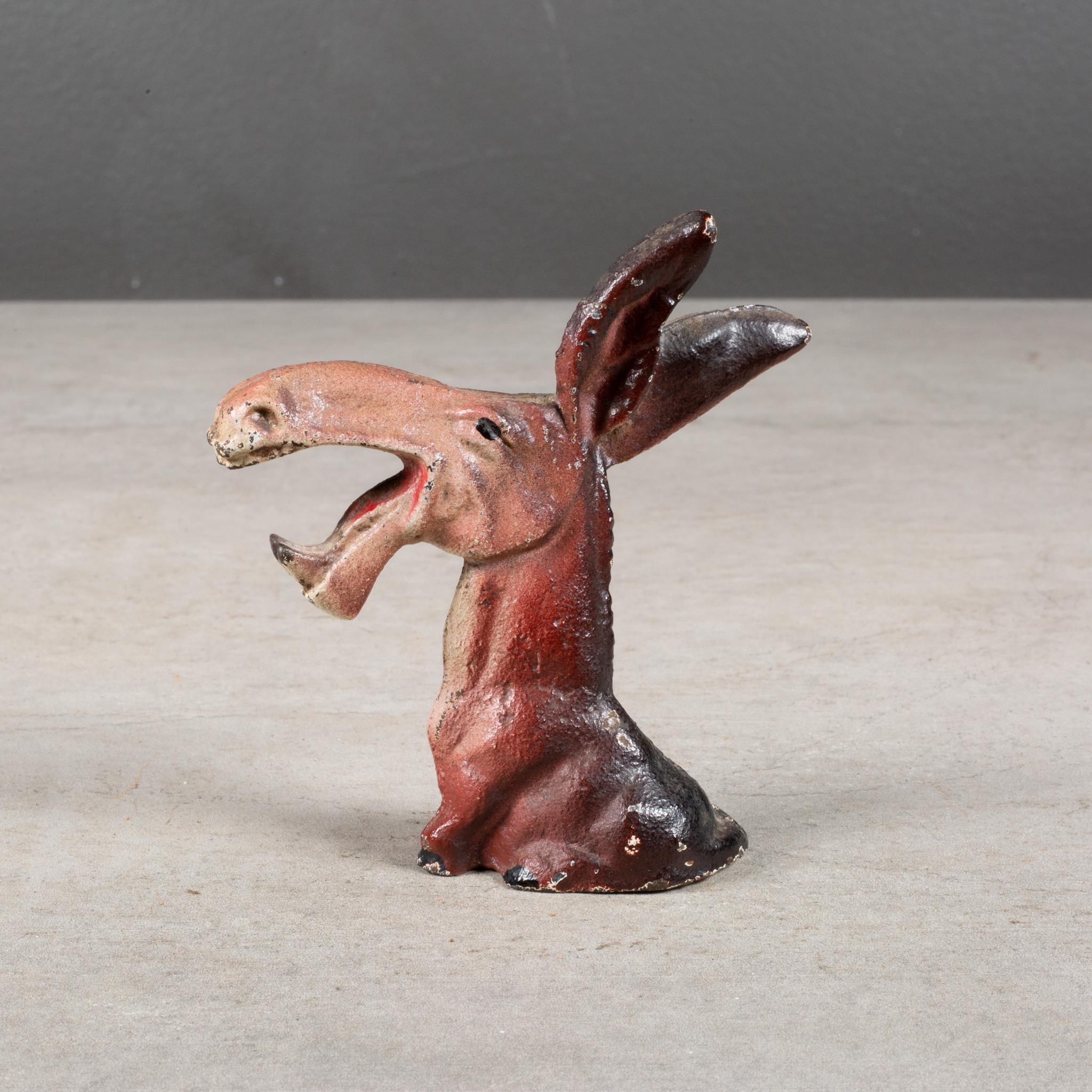 American Cast Iron Hubley Donkey Bottle Opener, circa 1940 (FREE SHIPPING) For Sale