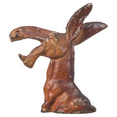 Vintage Cast Iron Hubley Donkey Bottle Opener, circa 1940