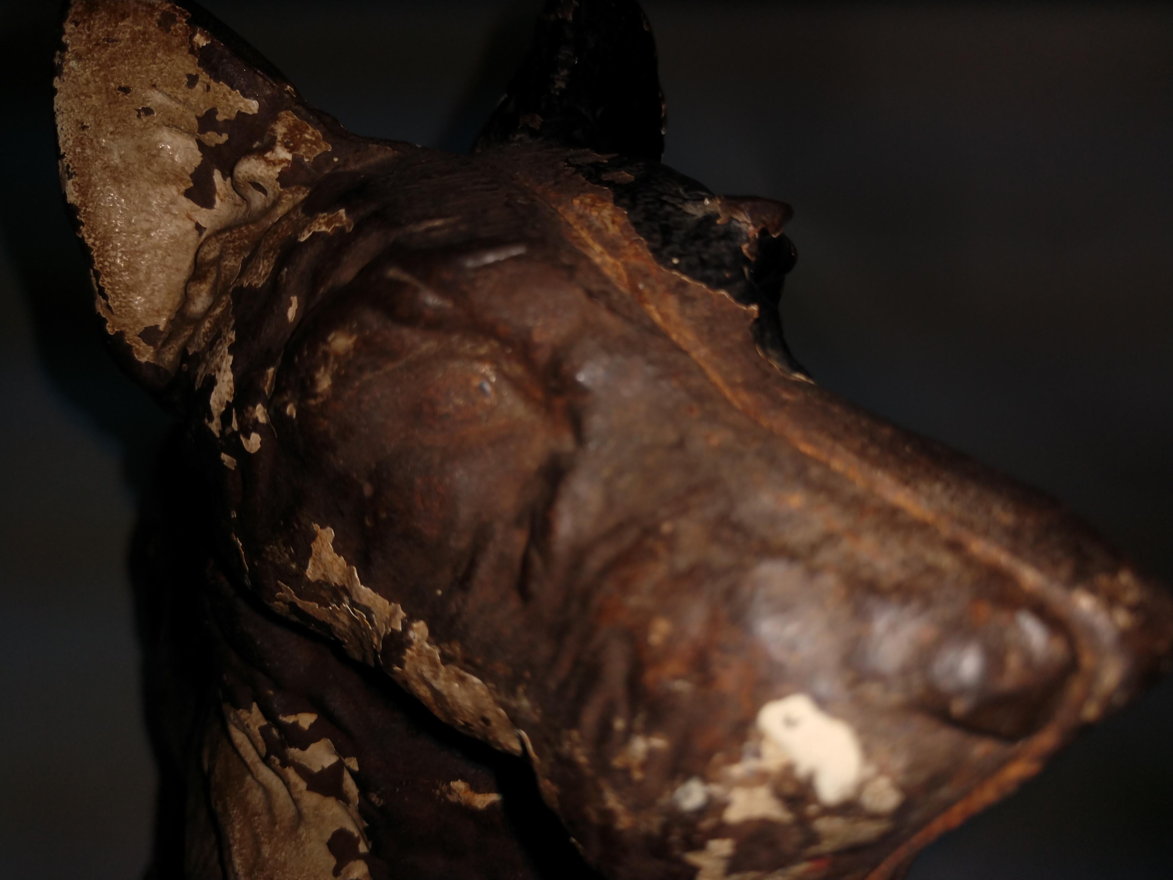 how to identify a hubley cast iron dog
